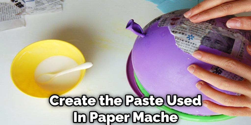 Create the Paste Used In Paper Mache