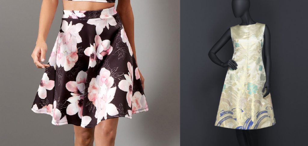 How to Sew a High Waist Flare Skirt