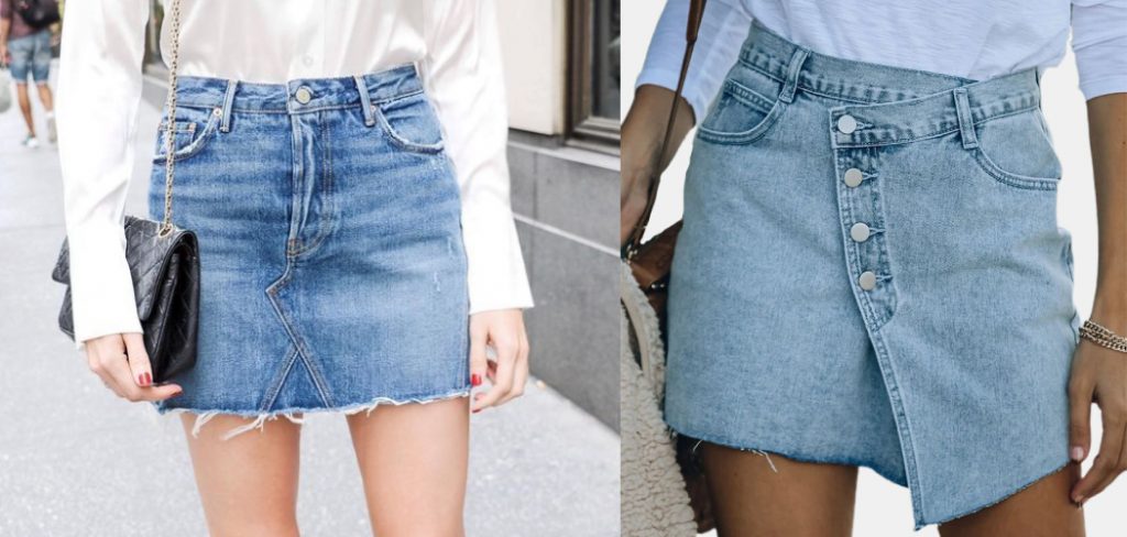 How to Turn Jeans Into a Pencil Skirt