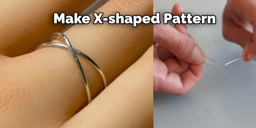 Make X-shaped pattern