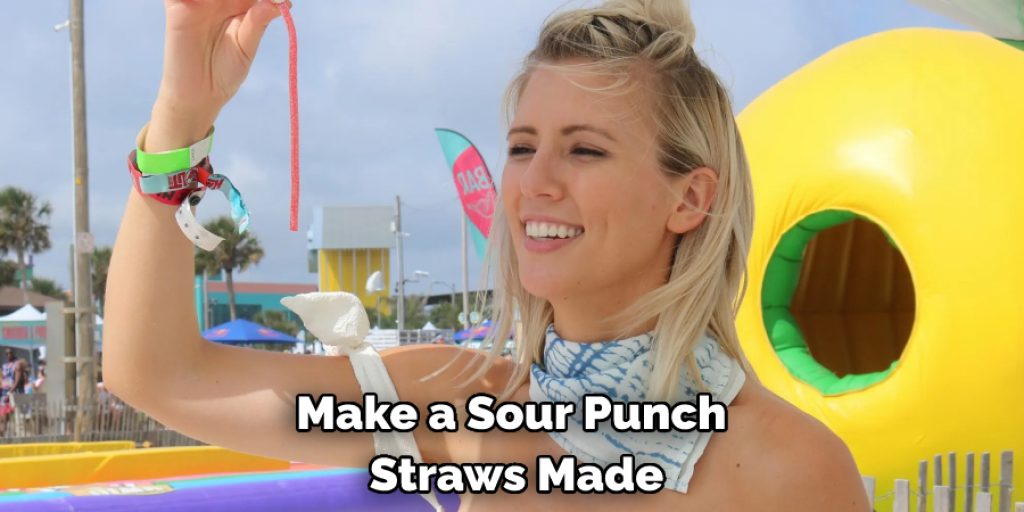 Make a Sour Punch Straws Made