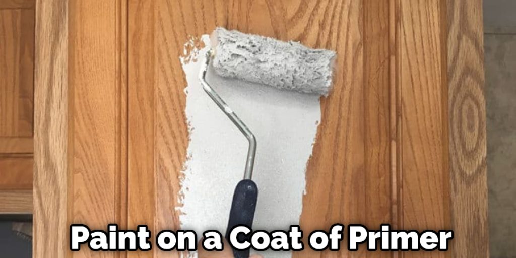 Paint on a Coat of Primer