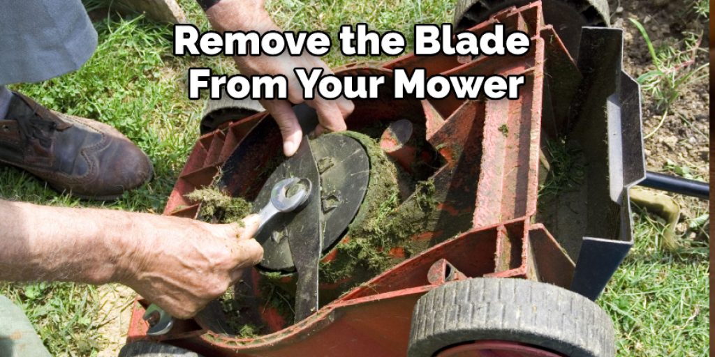 Remove the Blade From Your Mower