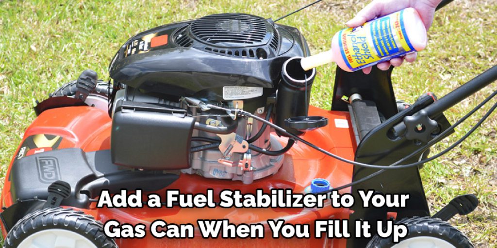 Tips to Prevent Water From Entering Your Lawnmowers' Fuel Tank