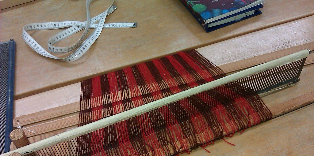 How to Weave a Scarf Without a Loom