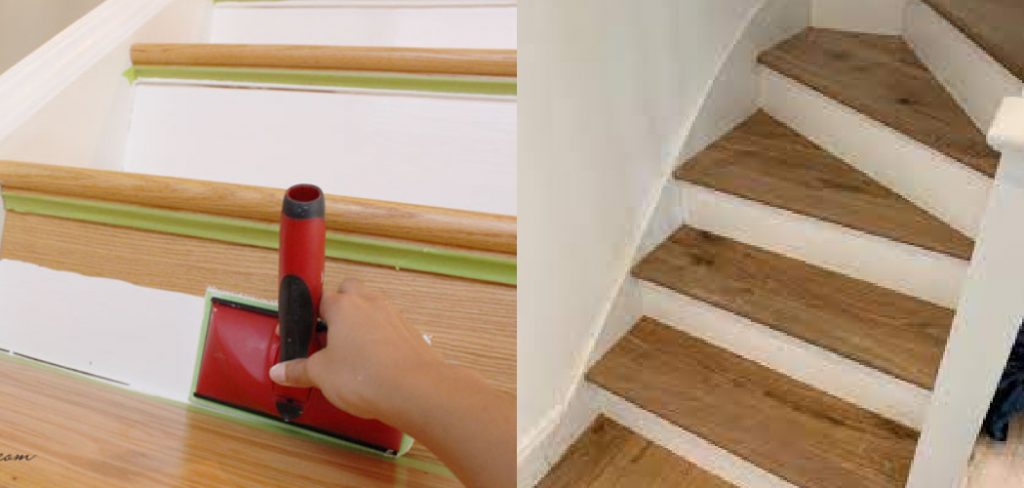 How to Install Laminate on Stairs With White Risers