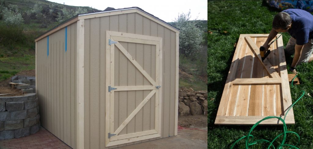 How to Build a Single Shed Door