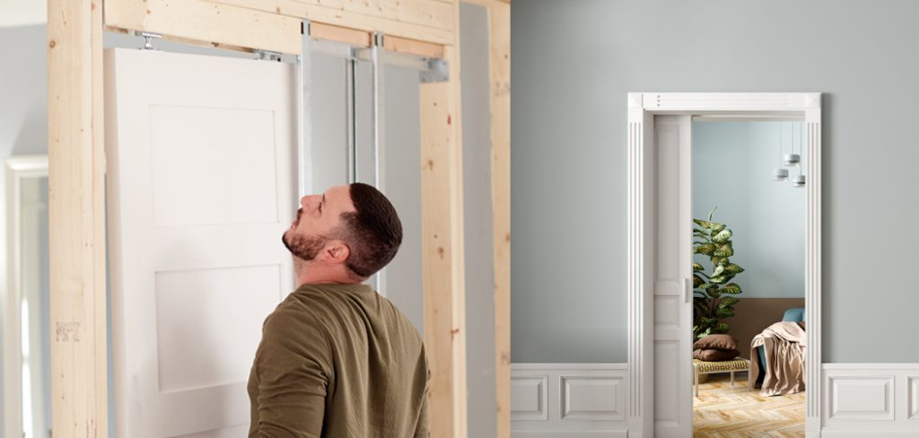 How to Fix a Pocket Door Without Removing Frame