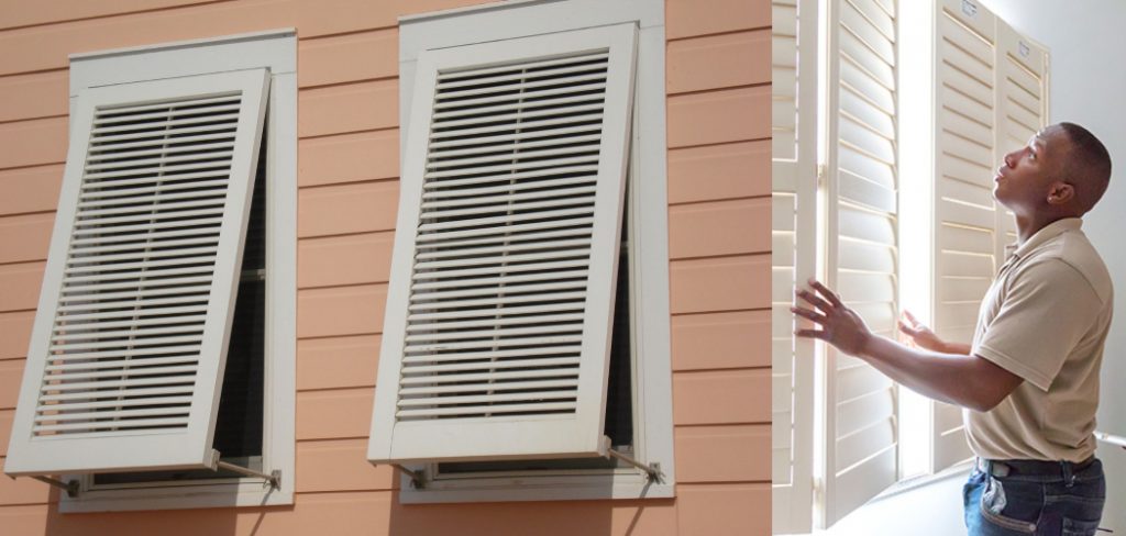 How to Install Outside Mount Plantation Shutters