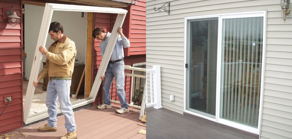 How to Install Sliding Glass Door in Block Wall