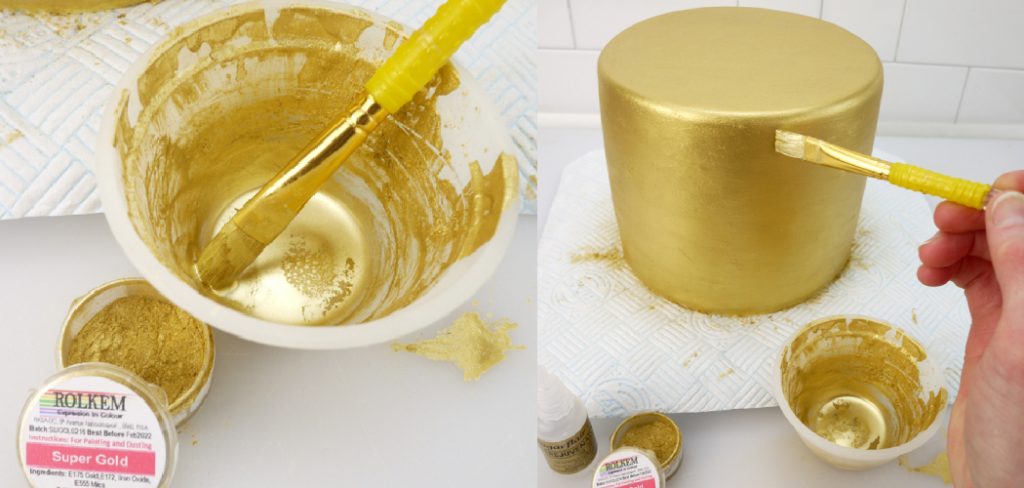 How to Make Edible Gold Paint Without Alcohol