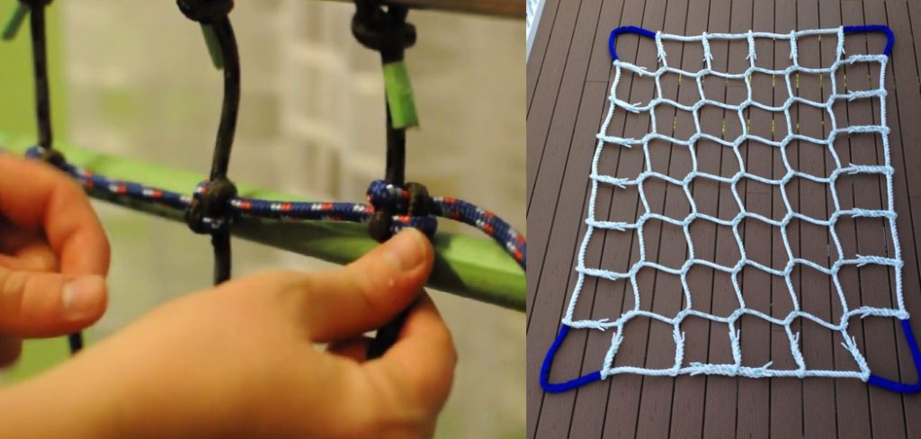 How to Make a Cargo Net From Rope