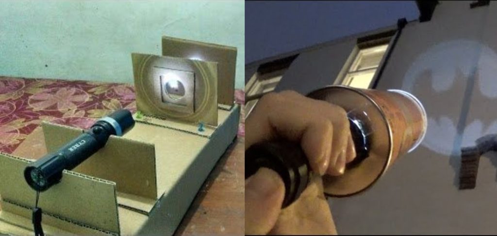 How to Make a Projector With a Flashlight