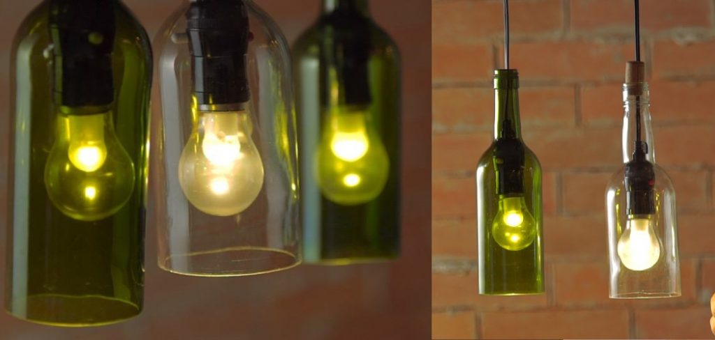 How to Make a Wine Bottle Lamp Without Drilling