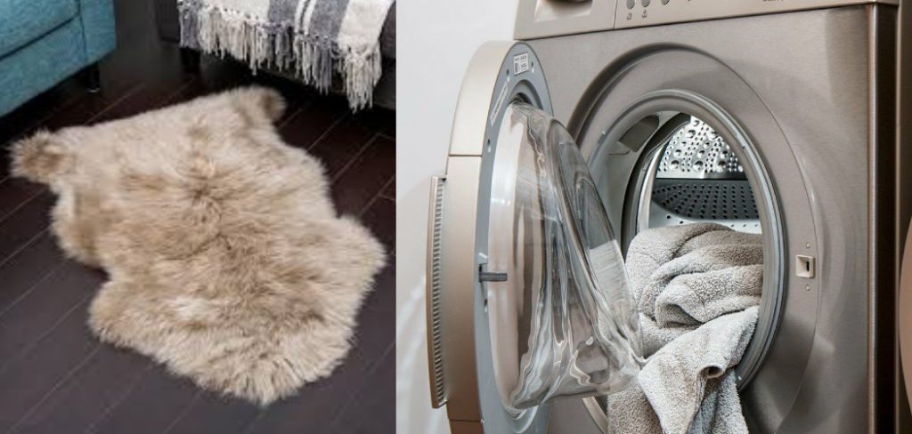 How to Wash a Sheepskin Rug in the Washing Machine 