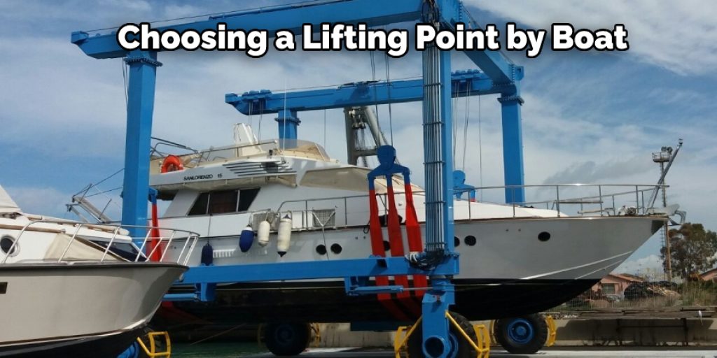  Choosing a Lifting Point by Boat