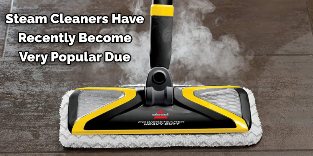 Steam Cleaners Have  Recently Become  Very Popular Due