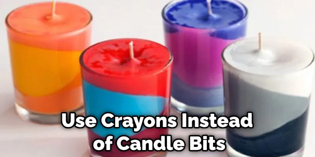 Use Crayons Instead of Candle Bits
