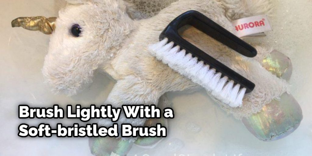 Brush Lightly With a Soft-bristled Brush