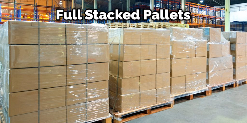 Full Stacked Pallets