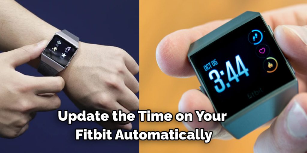 Update the Time on Your  Fitbit Automatically