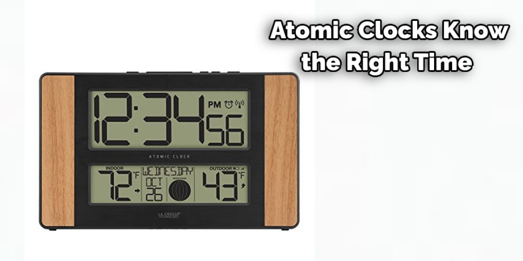  Atomic Clocks Know  the Right Time 