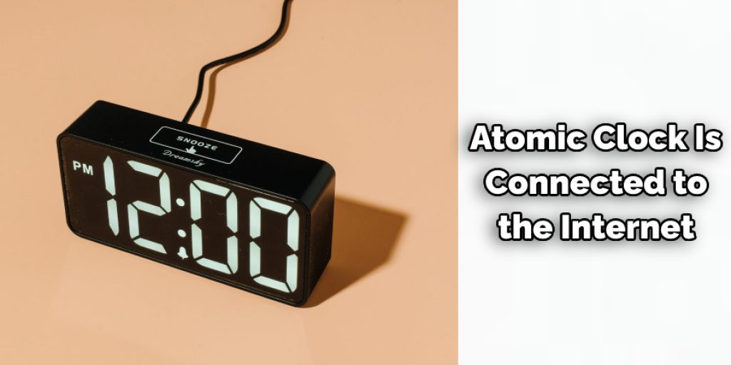  Atomic Clock Is  Connected to  the Internet 