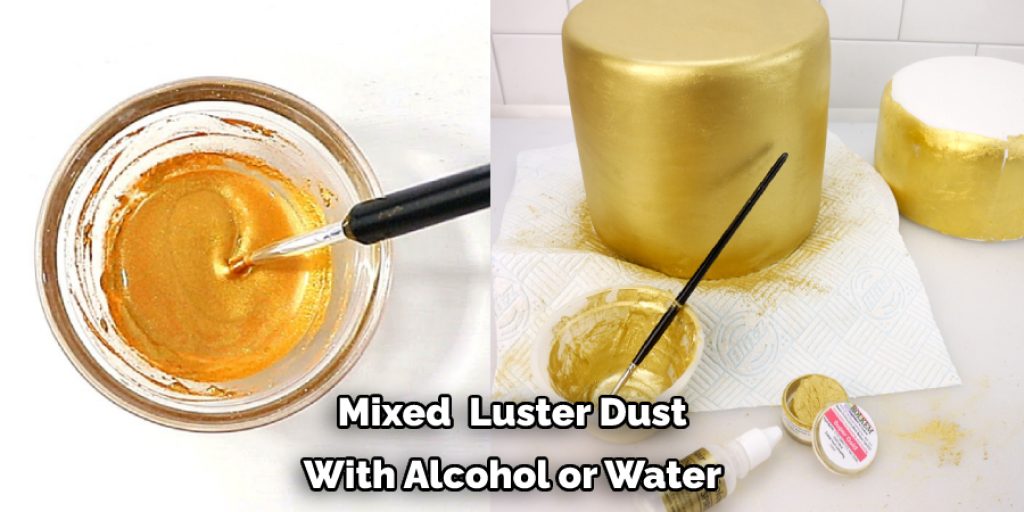 Mixed  Luster Dust  With Alcohol or Water 