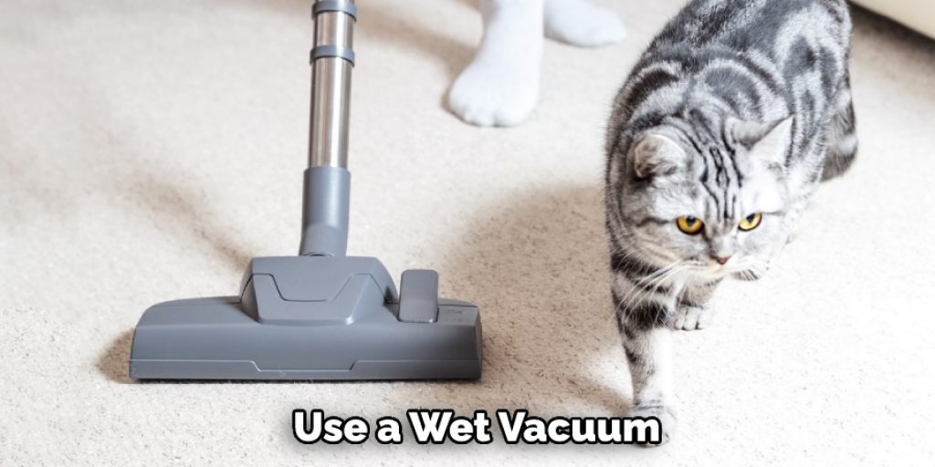 Use a Wet Vacuum
