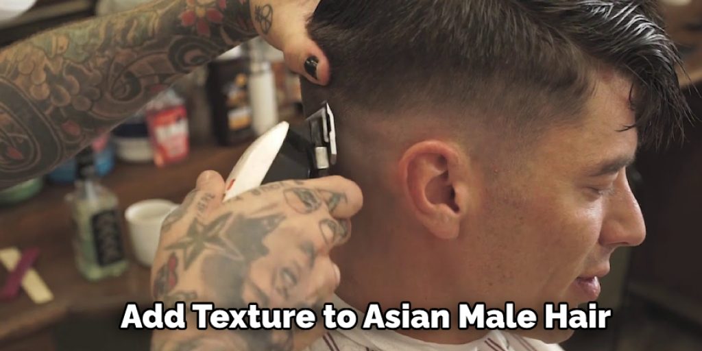 Add Texture to Asian Male Hair