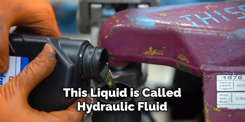 This Liquid is Called Hydraulic Fluid