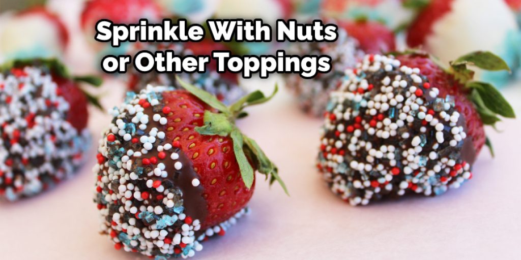 Sprinkle With Nuts or Other Toppings