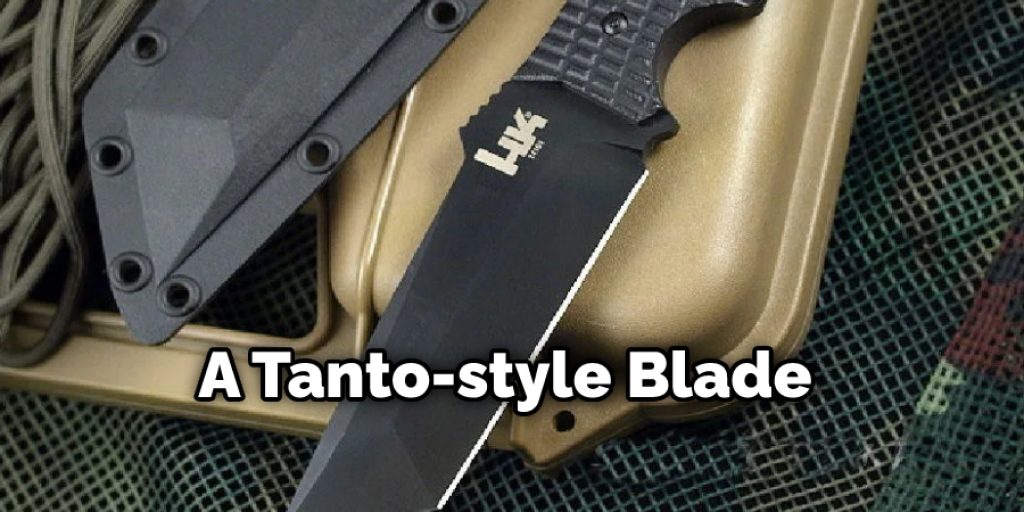 A Tanto-style Blade