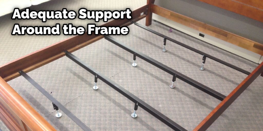 Adequate Support Around the Frame