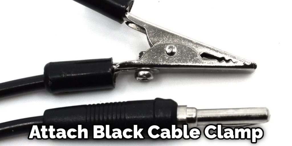 Attach Black Cable Clamp