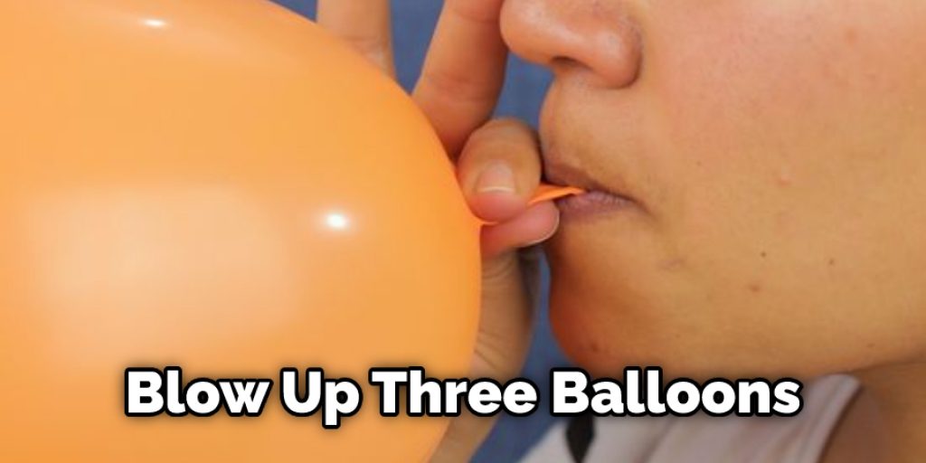 Blow Up Three Balloons