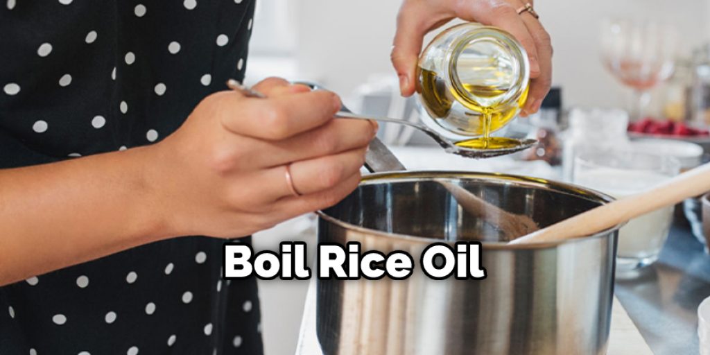 Boil Rice Oil