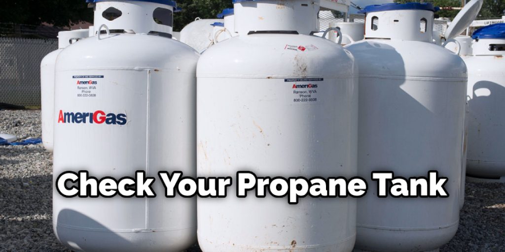 Check Your Propane Tank