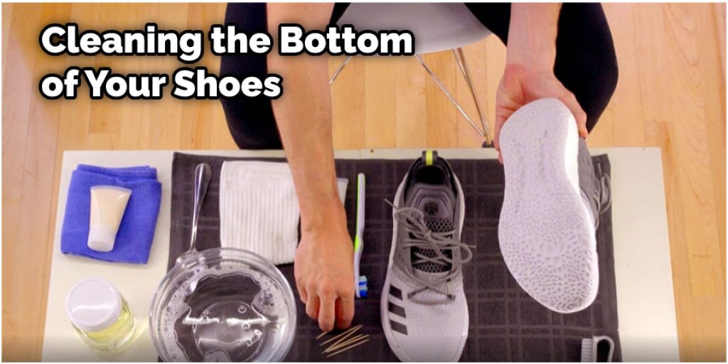 Cleaning the Bottom of Your Shoes