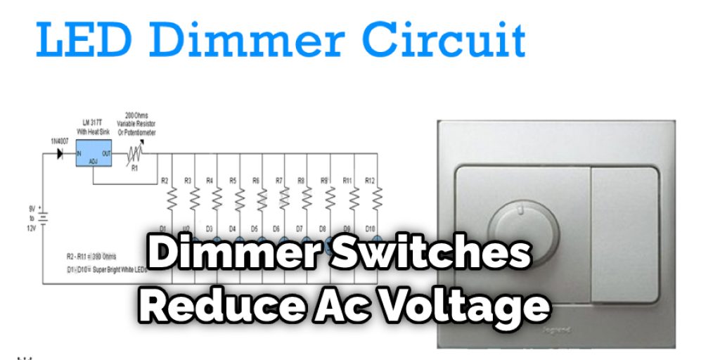 Dimmer Switches Reduce Ac Voltage