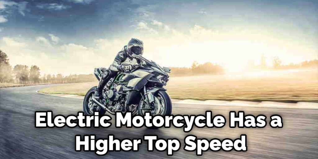 Electric Motorcycle Has a Higher Top Speed