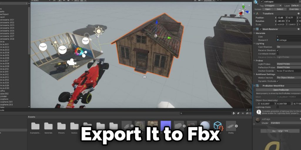 Export It to Fbx
