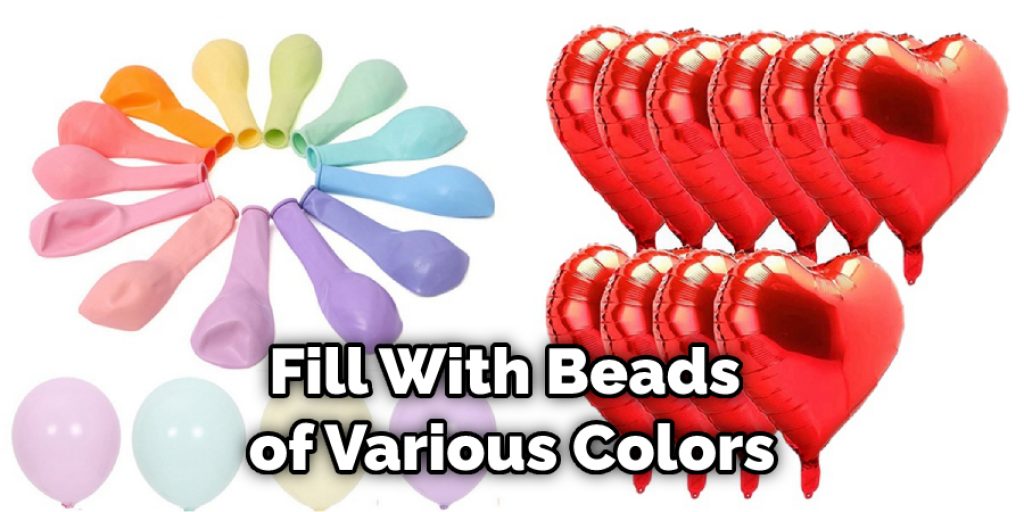Fill With Beads of Various Colors
