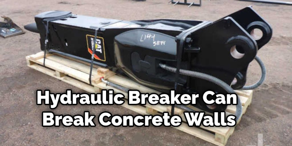 Hydraulic Breaker Can Break Concrete Walls