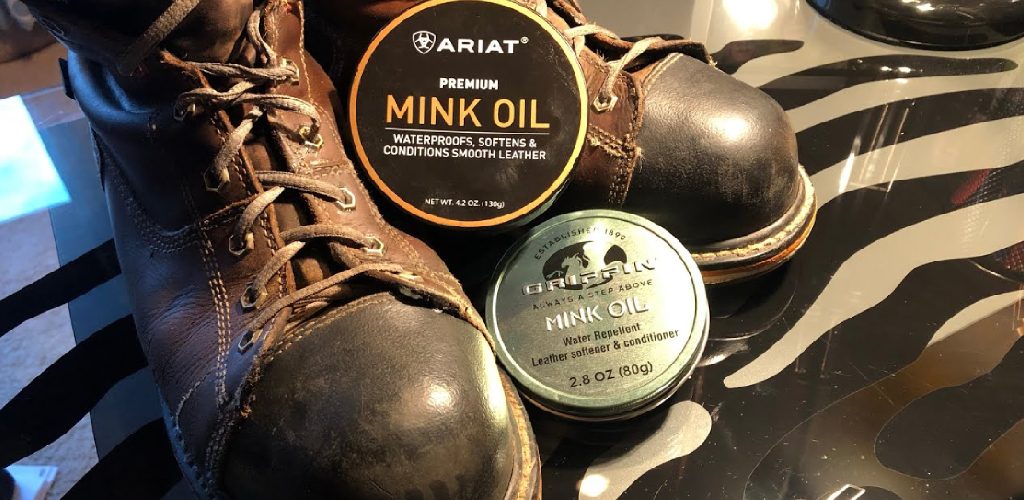 how to put mink oil on boots