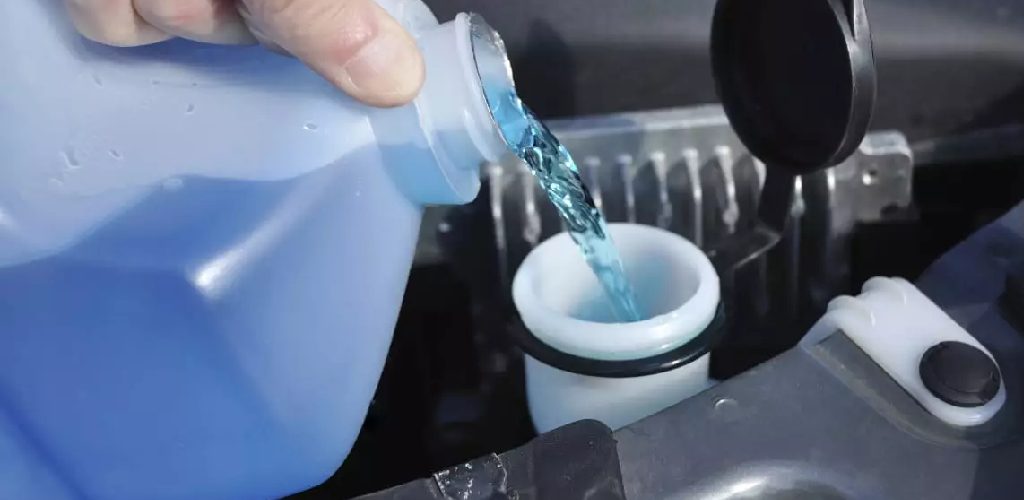 how to thaw windshield washer lines