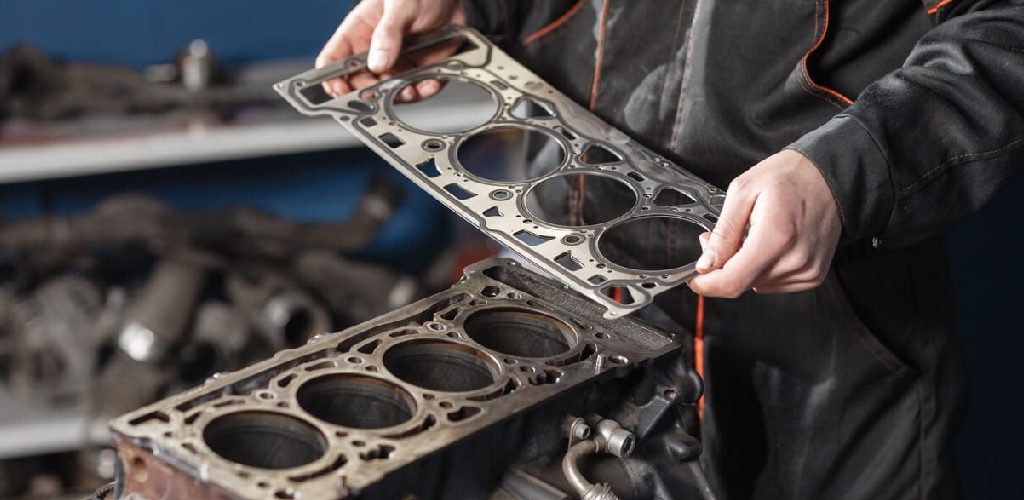 how to clean engine block for new head gasket