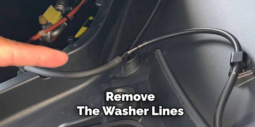 Remove
The Washer Lines