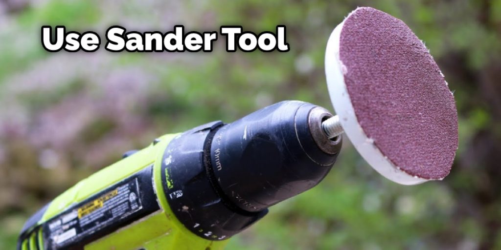 Use Sander Tool