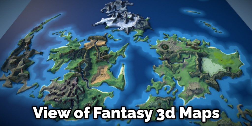 View of Fantasy 3d Maps